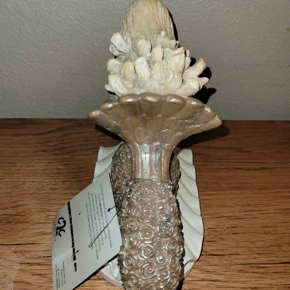 NWT's C2C Designs Mermaid Lying on Shell w/ Turtles Figurine Sculpture - Picture 3 of 6